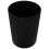 Plastic Black Trash Container with Sturdy Design for Bedroom Kitchen Bathroom 1