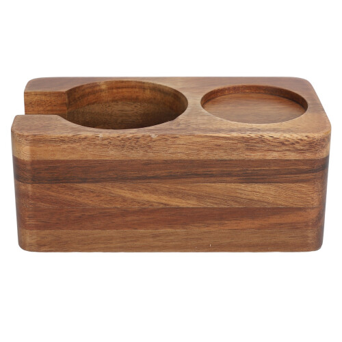 Stable Wood 58mm Coffee Tamper Holder Stand