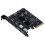 USB 3.2 Gen 2 PCIe 4X ASM3142 10Gbps 2A 3C 1