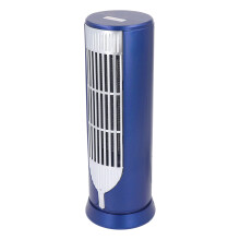 Chauffage d'appoint en colonne pour bureau 1000W 28x10x8.5cm bleu