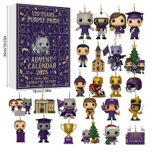 (Purple Pride) Of The Legend Zelda Billiards Christmas Advent Calendar Blind Box Countdown