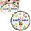 Round Easter Bunny Welcome Mat, Absorbent & Durable, 40/60/80cm, Compatible with Easter Decor 2