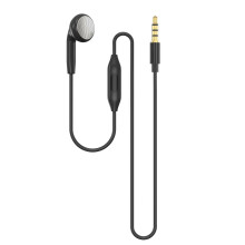 Auricular individual con micrófono para escuchar con un solo oído (3,5 mm/tipo C), ajuste cómodo, auricular individual con tapones para los oídos