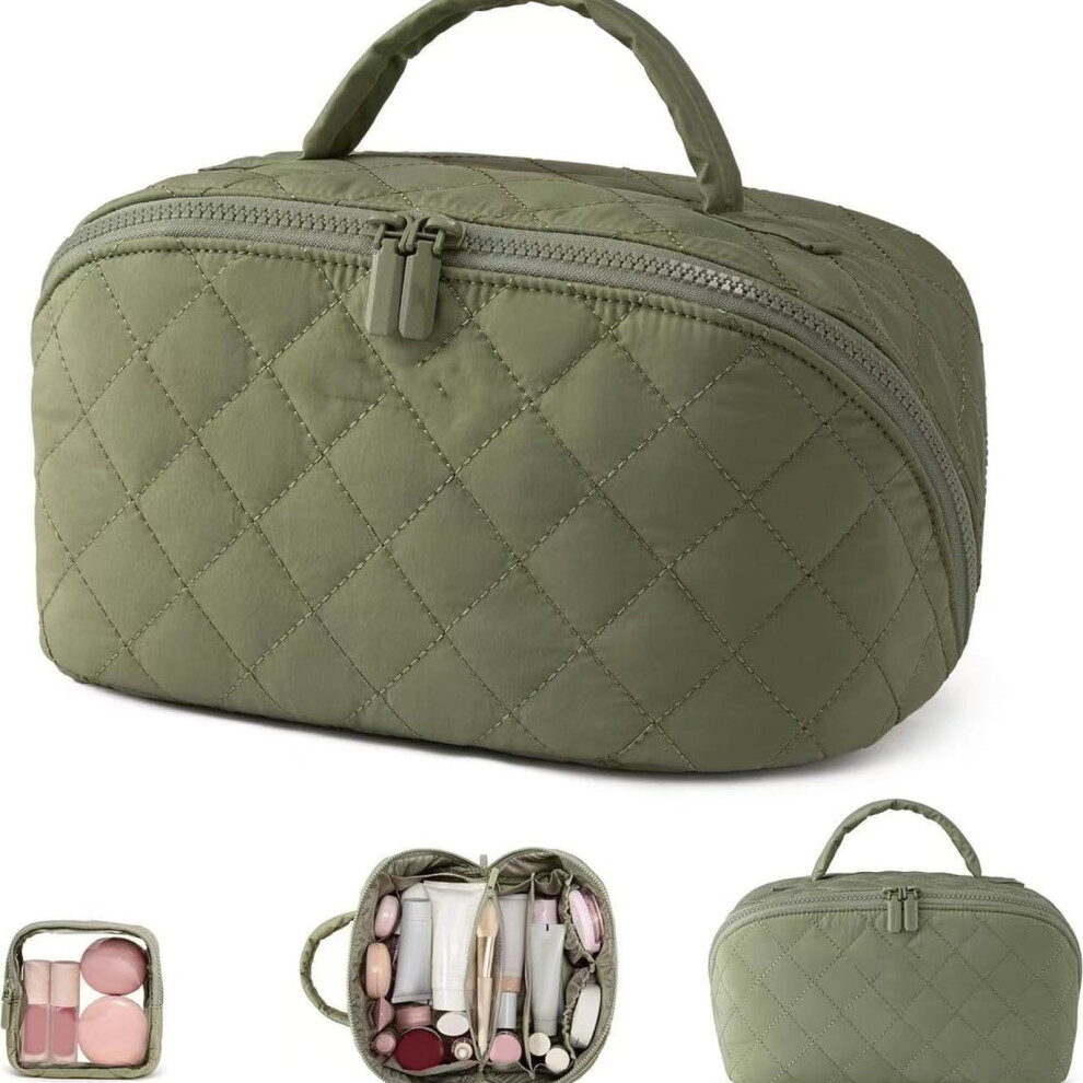 Petition Makeup Bag Water-Resistant Lay-Flat 9.85.55.1in