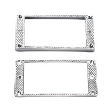 2 deler gitarmonteringsringer Single Coil Humbucker-stiler Pickup-monteringsringer Profesjonell lydkvalitetssikring