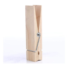 6" Jumbo Wooden Clothespins Set of 6