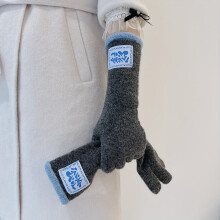 Lange, warme winterhandschoenen voor dames, veelzijdige casual handschoenen van wol, zachte winterhandschoenen met touchscreen-functionaliteit voor
