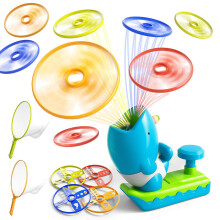 Flying Disc Launcher Outdoor Toys