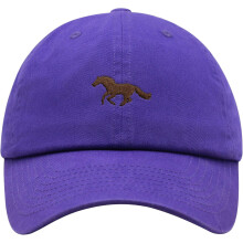 Șapcă de baseball din bumbac brodat cu cal premium pentru tătic, Zoo, unisex