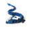 Drago cinese articolato stampato in 3D, nero e blu, 13 cm 1