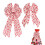 Heart Bow Decor for Tree Topper Gift Wrapping Wedding 2