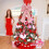 Heart Bow Decor for Tree Topper Gift Wrapping Wedding 5