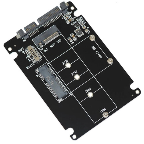 Adaptér mSATA na USB pro přenos dat