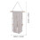 Macrame de perete cu decor boho, 45 x 29 cm 3