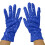 Königsblaue Glitzerhandschuhe, ellenbogenlang, Unisex, 1 Paar 1