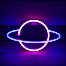 Solas Oíche Neon, Comharthaí Neon LED Solas Oíche Soilse Neon Pláinéad Soilse Neon do Pháistí Seomra Leapa Ceallraí Oibrithe le USB