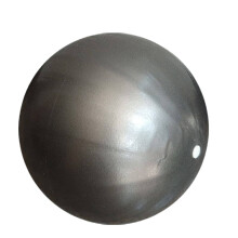 Piłka do jogi szara kompaktowa piłka do pilatesu 65 cm