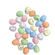 Ostereier-Bastelset (20 Stück, 3 x 2 cm) – Perfekt für Zuhause, Partys und Tischdekoration – Passend zu frühlingshaften Osterthemen
