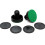 Set di spingitori e dischi da air hockey in plastica 1