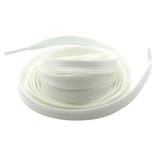 Glow Shoe Laces Night Time Use White 1 Pair