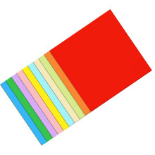 100 Pcs Paper Folding Paper Double Sided Square Paper Same Colour on Both Sides for Kids School Arts Crafts Projects