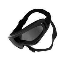 Shockproof Dog Eye Protectors Sunglass With Flexible Frame Adjustable Strap Pet Goggles For Ski Mountain Hiking Gear