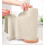 Rouleau de chiffons de nettoyage en microfibre beige sable, 20 feuilles 1