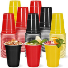 Muovimukit Sarjakuvahirviö 16oz 60kpl