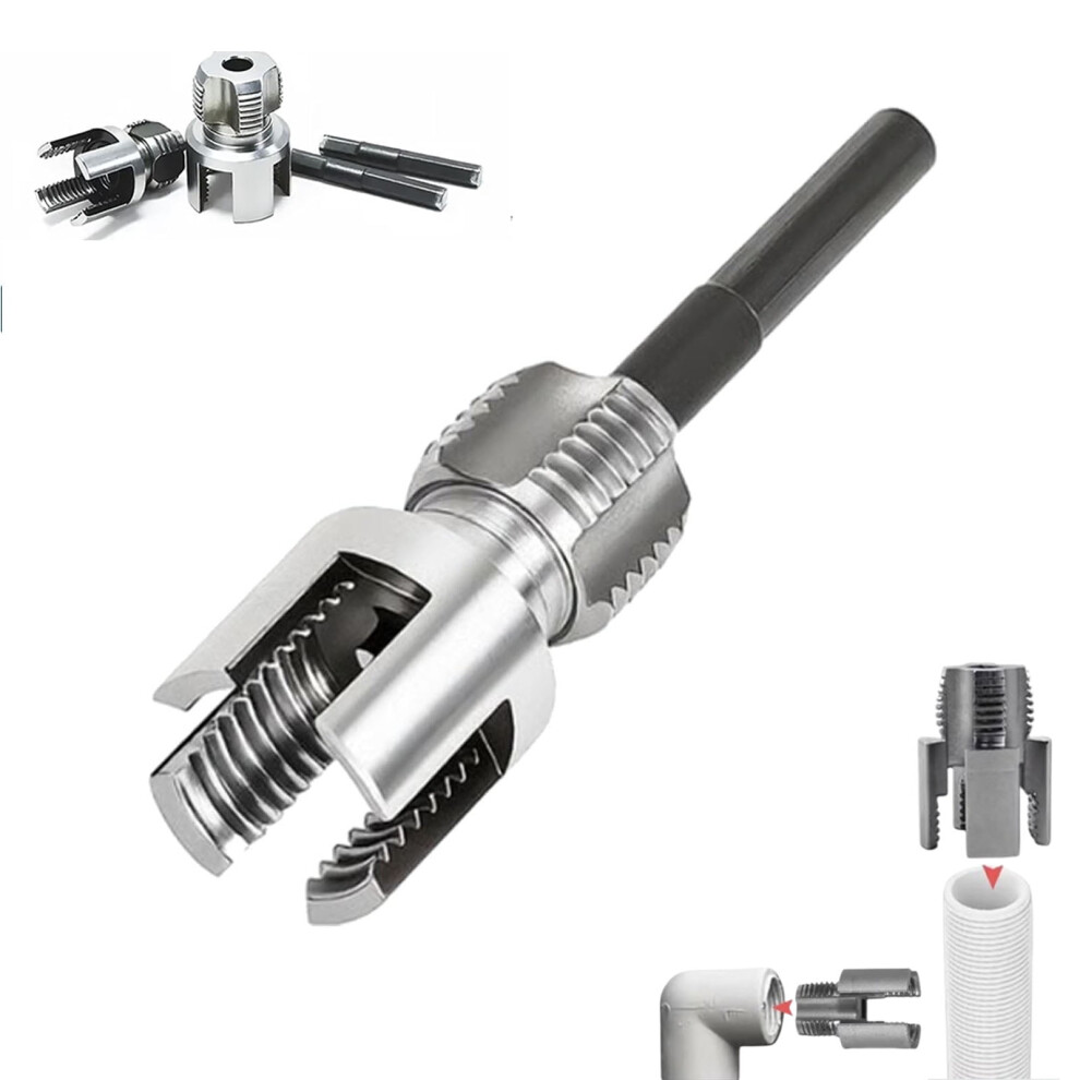 Pipe Threading Tool For Internal & External Threads, 1/2" & 9058772243591