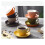 310ML multi-color ceramic large-capacity coffee cup household ceramic mark office drinking cup tea cup 6