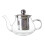 Bule de vidro borossilicato com infusor removível, 400ml 1