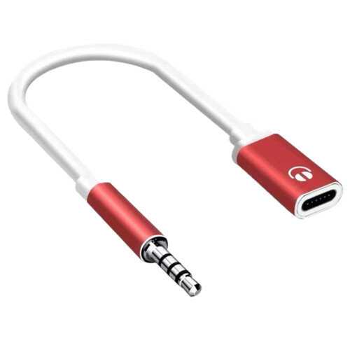 USB-C naar 3,5 mm hoofdtelefoonadapter