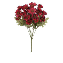 Bouquet de camomille artificielle en soie, fleurs d'extérieur inaltérables pour mariage, jardin d'automne, décoration de fenêtre.