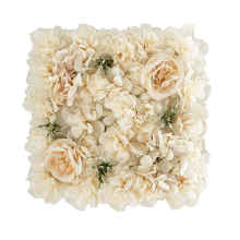 Kunstig blomsterveggbakgrunn Silkerosepanel 1,15 fot