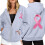 Felpa con cappuccio da donna in pile con zip, coulisse e tasca 2