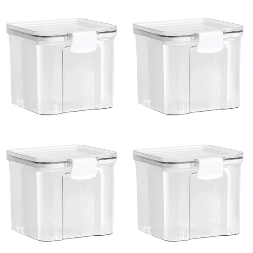 Luftdichte Vorratsdosen, extra groß, 4er-Pack