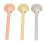 3pcs Metal Cosmetic Spatulas, Round Head, Lightweight Makeup Tool 11