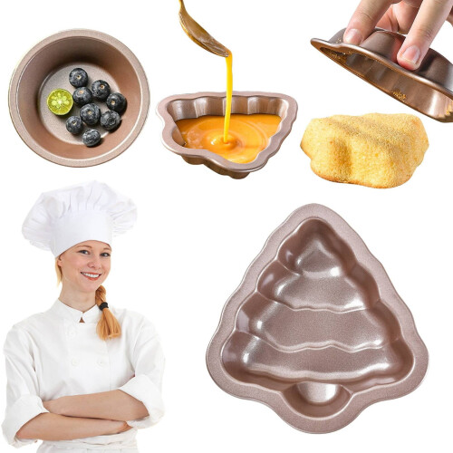 Christmas tree cake pan non-stick 9-inch 1