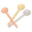 3pcs Metal Cosmetic Spatulas, Round Head, Lightweight Makeup Tool 10