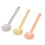 3pcs Metal Cosmetic Spatulas, Round Head, Lightweight Makeup Tool 15