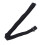 Tracolla universale regolabile per ukulele, nera 4