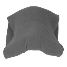 Cuscino da viaggio per il collo grigio 82x20cm leggero