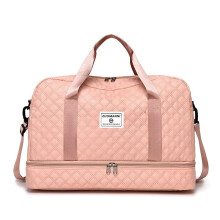Wasserabweisende Reisetasche mit Argyle-Muster (1 Stück)