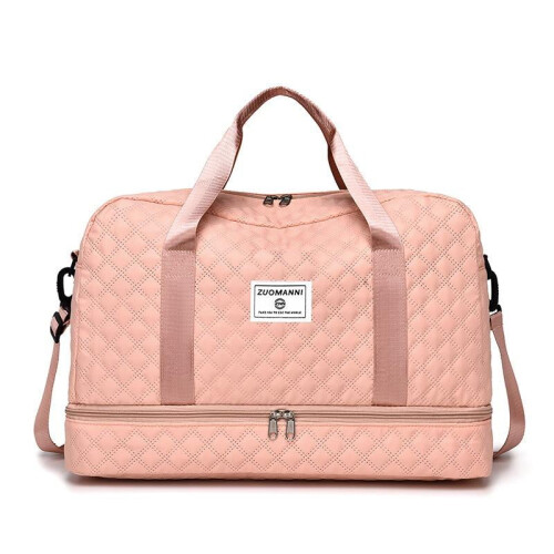 Αδιάβροχη τσάντα Duffle με σχέδιο Argyle, 1 τεμάχιο