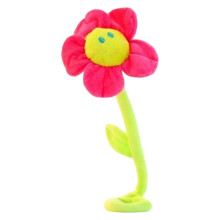 Bouquet de fleurs en peluche avec tiges flexibles – Décoration pour la maison, les mariages et les cadeaux – Composition florale artificielle