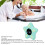 Cartoon-Badethermometer HD 10x10x3cm,160mAh 5