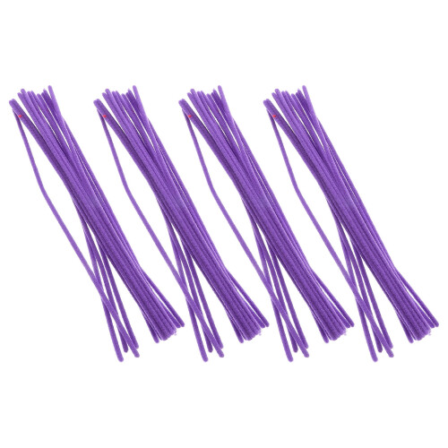 Bigoudis permanents violets pour des cheveux sains