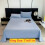 Sky Blue Polyester Bed Sheet – 180x230 cm 1