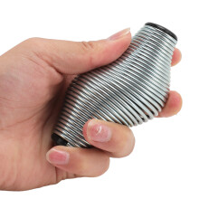 Metal Spring Grip Ball Finger Strengthener Stress Relief Fitness Tool