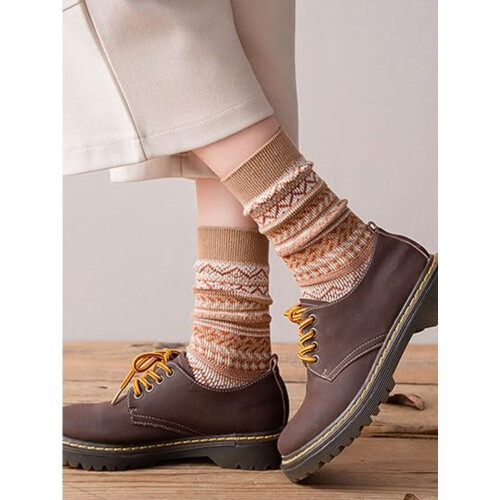 Damen-Baumwollsocken, Komfortpassform, 6 Paar 1